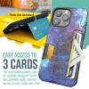 Smartish iPhone 15 Wallet Case - Wallet Slayer Vol 2 Credit Card Kickstand Holder - 3 of 4