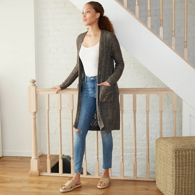 olive green cardigan target