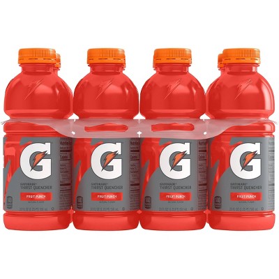 Gatorade Fruit Punch Sports Drink - 8pk/20 fl oz Bottles