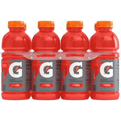 Gatorade Fruit Punch Sports Drink - 8pk/20 Fl Oz Bottles : Target