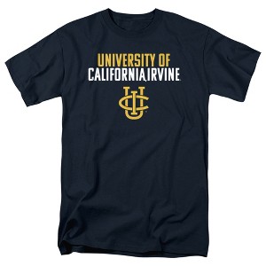 Men's University of California Irvine Official Stacked T-Shirt Stacked - 1 of 4