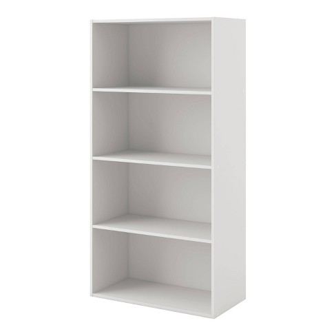 24/7 Shop At Home 47" Silkpath Modern 4 Tier Bookcase: Modular Organizer, Open Shelving - image 1 of 4