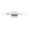 Livex Lighting Solna 2 - Light Wall Light in  Brushed Nickel - 4 of 4