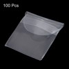 Unique Bargains Waterproof Dustproof Lightweight Coin Sleeves Holders 100 Pcs - 3 of 4
