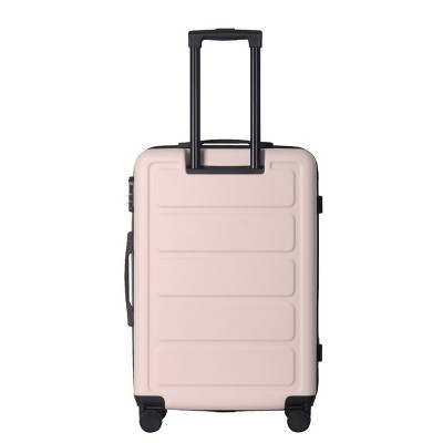 INFURNIC Bag And Luggage Sets 3pcs Rolling Luggage, Lightweight Suitcase Set Hard Shell Travel Luggage with Wheels, Pink, 19.88"*10.63"*29.92"