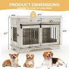 Dog Furniture Crate, Large Furniture Style Dog Crate - 2 of 4