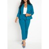 ELOQUII Women's Plus Size The Ultimate Stretch Slim Leg Pant - 4 of 4