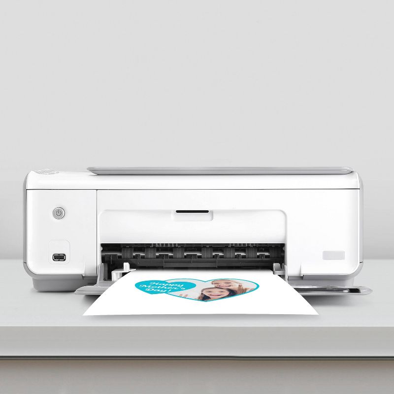 40 Sheets Dark T-Shirt Transfers for Inkjet Printers 8.5&#34;x11&#34; - PrintWorks, 5 of 8