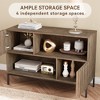 Whizmax 44" Wood Console Table, Display Shelf, Storage Cabinet for Living Room - 2 of 4