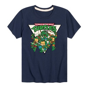 Boys' - Teenage Mutant Ninja Turtles - Turtle Squad Short Sleeve Graphic T-Shirt - 1 of 4