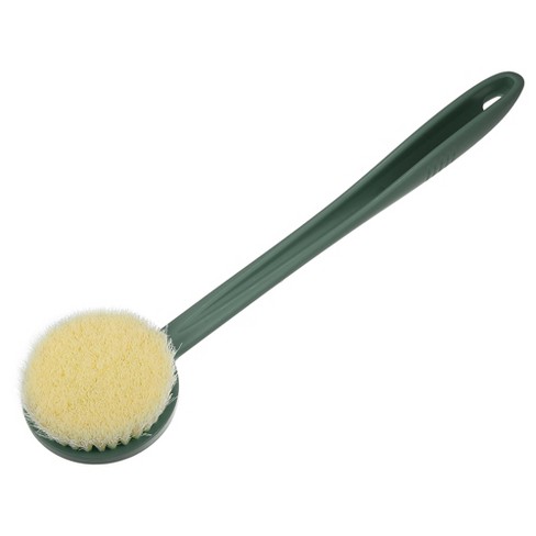 Slick- Shower Brush, Double Sided Brush, Back Scrubber, Bath Brush