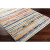 Livabliss Floransa 5'3"x7'1" Rectangle Woven Indoor Area Rugs Cream: Stain-Resistant Polypropylene, Plaid Pattern - 2 of 4
