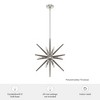 Hunter Fans 24" Jupiter Star Pendant Light Brushed Nickel Ceiling Fixture Mid-Century Design Dimmable 12 Bulbs - 4 of 4