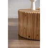 Anybear 31.5" Retro Fashion Style Cylindrical Coffee Table - 4 of 4