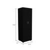 NicBex Armoire Wardrobe Closet Storage Cabinet with Double Doors for Bedroom - 3 of 4