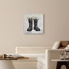 Art Remedy Rainboots and Daisies Chic Farmhouse Wall Art Framed - 2 of 4