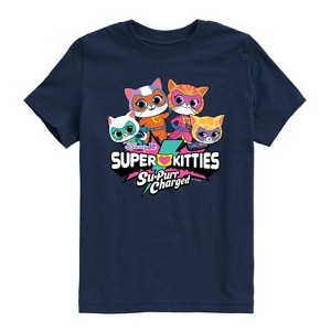 Boys' - Disney - Super Kitties Group Short Sleeve Graphic T-Shirt - 1 of 4