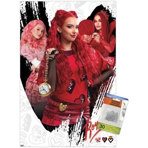 Trends International Disney Descendants: The Rise of Red - Royalty Unframed Wall Poster Prints - 1 of 4