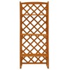 vidaXL Planter Orange Solid firwood 4.6 ft tall Planter Rectangular - 2 of 4