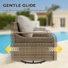 EAGLE PEAK Wicker Outdoor Patio Conversation Set - 4 of 4