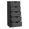 NicBex 5 Drawer Dresser with Superior Top Modern Closet Organizers and Storage Chests of Drawers for Bedroom, Living Room, Hallway - 4 of 4