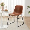 Pexfix Waterproof Faux Leather Dining Chair Set of 4 - 4 of 4