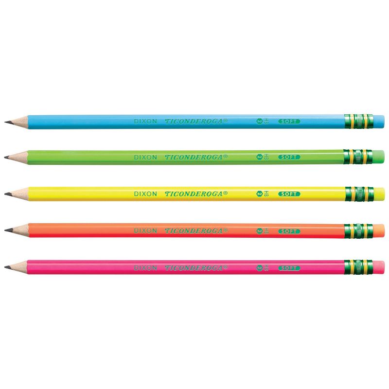 18ct Pencil Neon Ticonderoga, 3 of 5