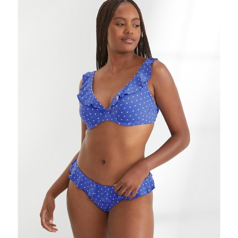 Freya Women's Jewel Cove Ruffled Bikini Top - As7230 30f Azure : Target