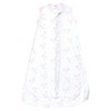 Hudson Baby Infant Girl Cotton Sleeveless Wearable Sleeping Bag, Sack, Blanket, Mixed Daisy - 4 of 4