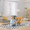 2x6 Runner Leopard Rug - Washable Animal Print Rug, Large Living Room Carpet, Soft Non-Slip Surface, Non-Shedding Brown Carpet, Ideal for Office - 3 of 4