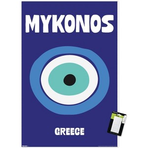 Trends International Reinders: Destinations - Destination Mykonos Unframed Wall Poster Prints - 1 of 4