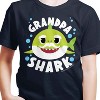 Boys' - Baby Shark - Grandpa Shark Short Sleeve Graphic T-Shirt - 2 of 4