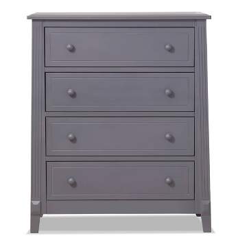 Sorelle Berkley 4 Drawer Chest Dresser Gray