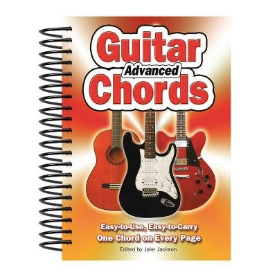 Advanced Guitar Chords - (Easy-To-Use) by  Jake Jackson (Spiral Bound)