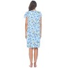 Casual Nights Women's Super Soft Yummy Nightshirt, Short Sleeve Nightgown, Night Dress with Fun Prints & Patterns - 4 of 4