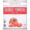 Made With Organic Crushed Tomatoes - Case of 12/28 oz - 2 of 4