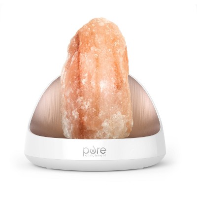 Salt Lamp and Ultrasonic Oil Diffuser - Pure Enrichment