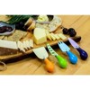 Zassenhaus Easy Cut Cheese Knife Set, 4 Pieces, Assorted Colors - 3 of 4