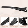 Unique Bargains Metal Non-Slip Durk Bill Hair Clip 3.54" 6 Pcs - 3 of 4