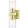 Livex Lighting Clarion 2 - Light Vanity in  Satin Brass - 4 of 4