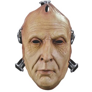 Trick or Treat Studios Saw Jigsaw Death Face Mask with Elastic Band and Hooks Costume Mask - Beige - 1 of 1