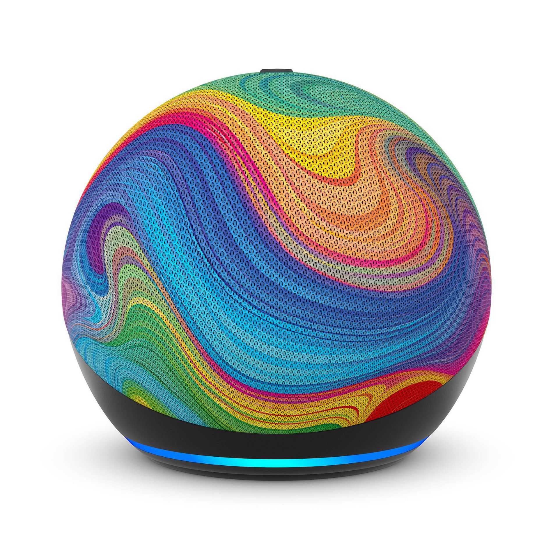 Amazon Echo Dot Kids - Rainbow Swirl