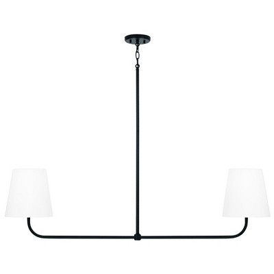 Capital Lighting Brody 2 - Light Island Pendant Light in  Matte Black