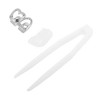 Unique Bargains Hip Hop Rhinestone Heart Fake Grills 1 Pc - 3 of 4