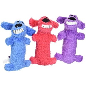 (3 Pack) Multipet Mini Plush Loofa Dog Toy 6-Inch - 1 of 1