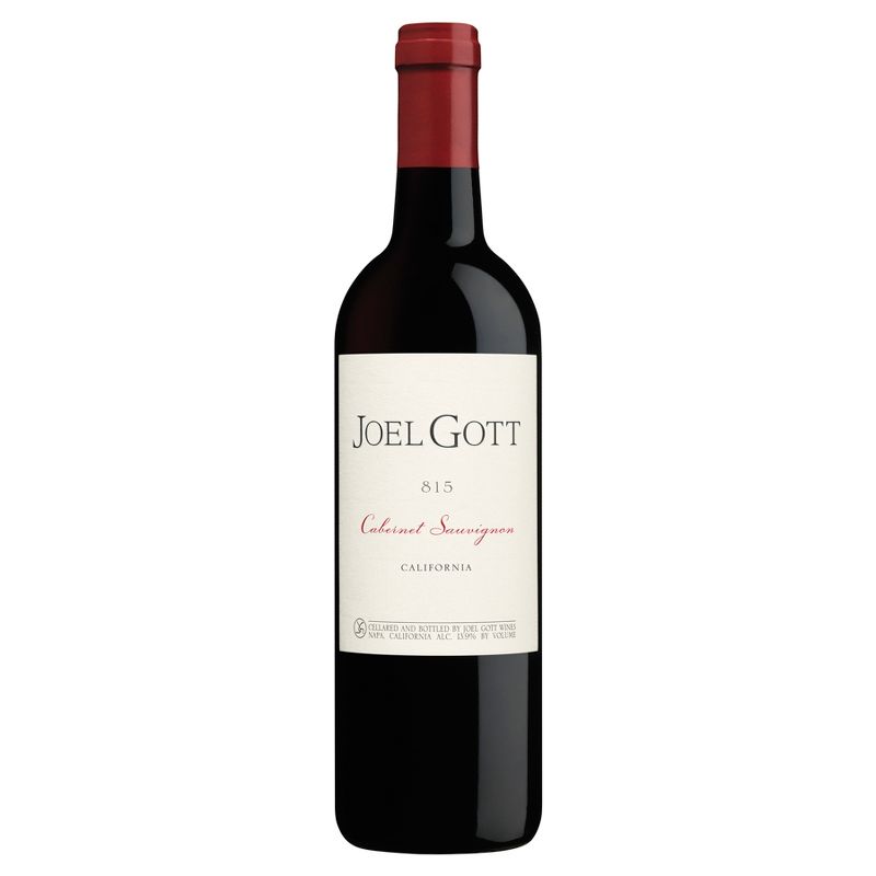 Joel Gott Cabernet Sauvignon 815 Red Wine - 750ml Bottle, 1 of 9