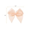 Unique Bargains Fabric Craft DIY Gift Packaging Accessories Satin Mini Ribbon Bows 150 Pcs - 2 of 4