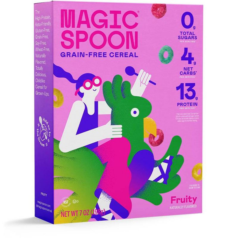 Magic Spoon Fruity Keto and Grain-Free Cereal - 7oz, 1 of 14