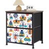 My Depot Cartoon Animal Pattern Dresser with 2 Fabric Drawers - 3 of 4