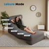 JIONJOY 3-in-1 Convertible Sofa Bed - Sleeper Chair with High-Density Foam, Portable Fold Out Lounger - 3 of 4